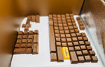 Chocolate Key Caps for Mechanical Keyboard 112 Keys
