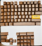 Chocolate Key Caps for Mechanical Keyboard 112 Keys